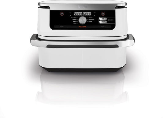NINJA Heißluftfritteuse AF500EUWH Foodi FlexDrawer WEIß NEUHEIT