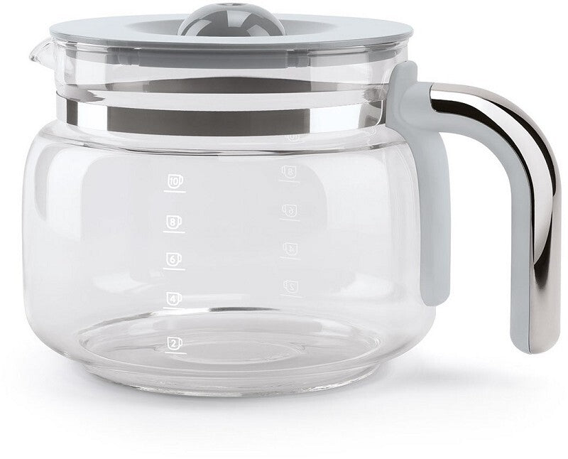 Smeg Kaffeemaschine DCF02WHEU 50s Retro Style Weiß