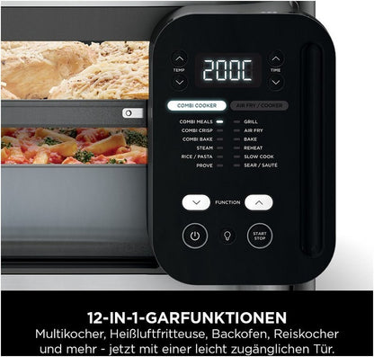 NINJA Miniofen Combi SFP700EU Airfryer Minibackofen Dampfbackofen