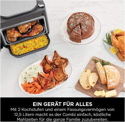 NINJA Miniofen Combi SFP700EU Airfryer Minibackofen Dampfbackofen