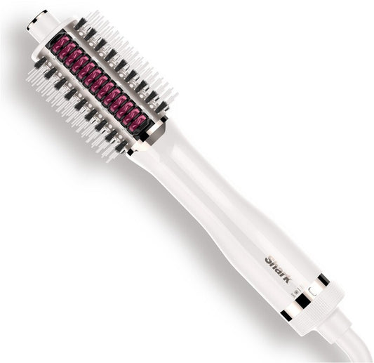 SHARK Lockenstab HT212EU SmoothStyle, Warmluftbürste, 900W, Föhn