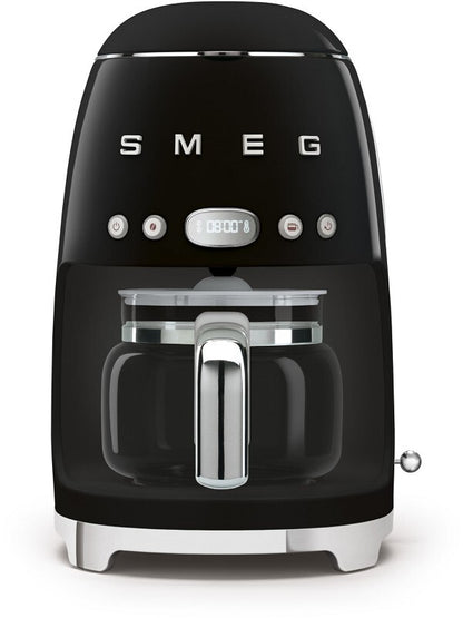 Smeg Kaffeemaschine DCF02BLEU schwarz 50`s Retro Style