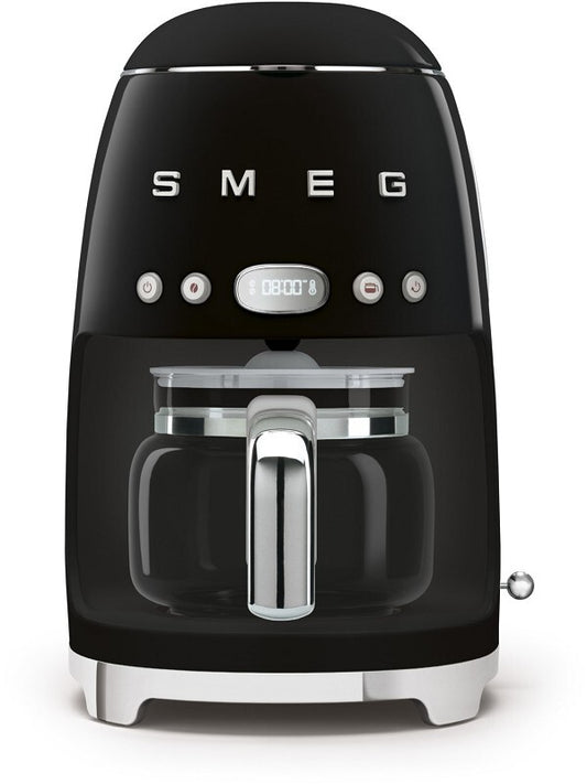 Smeg Kaffeemaschine DCF02BLEU schwarz 50`s Retro Style