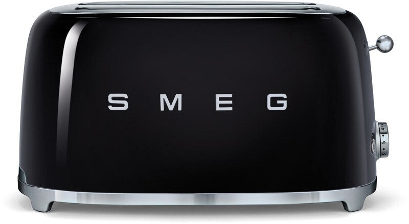 Smeg Toaster TSF02BLEU 50s Style, Langschlitz 4-Scheiben, black
