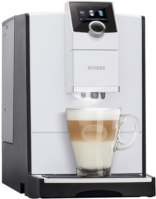 Nivona CafeRomatica NICR 796 Kaffee-Vollautomat white line/chrom