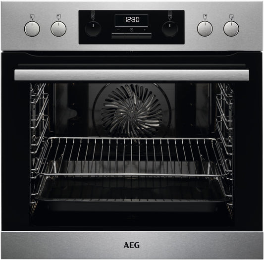 AEG FHHS23M02 Herdset bestehend aus EEB331010M+HE604070XB+TR1LFV edelstahl/cleansteel + edelstahl / A