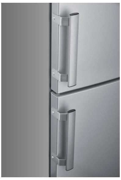 Wolkenstein KGK180E Kühl-/Gefrierkombination edelstahl