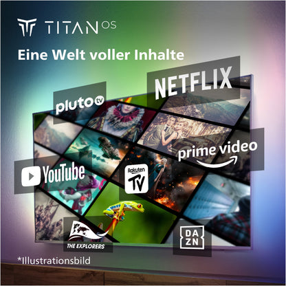 Philips 43PUS8389/12 108 cm (43") LCD-TV mit LED-Technik mattschwarz / G