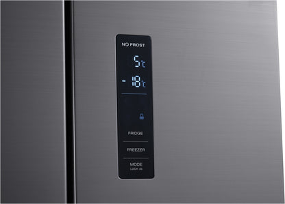 Wolkenstein FD351.4A++NF IX French Door Kühl-/Gefrierkombination edelstahl