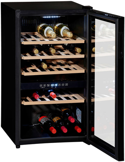 Wolkenstein WTS49DW Weintemperierschrank schwarz