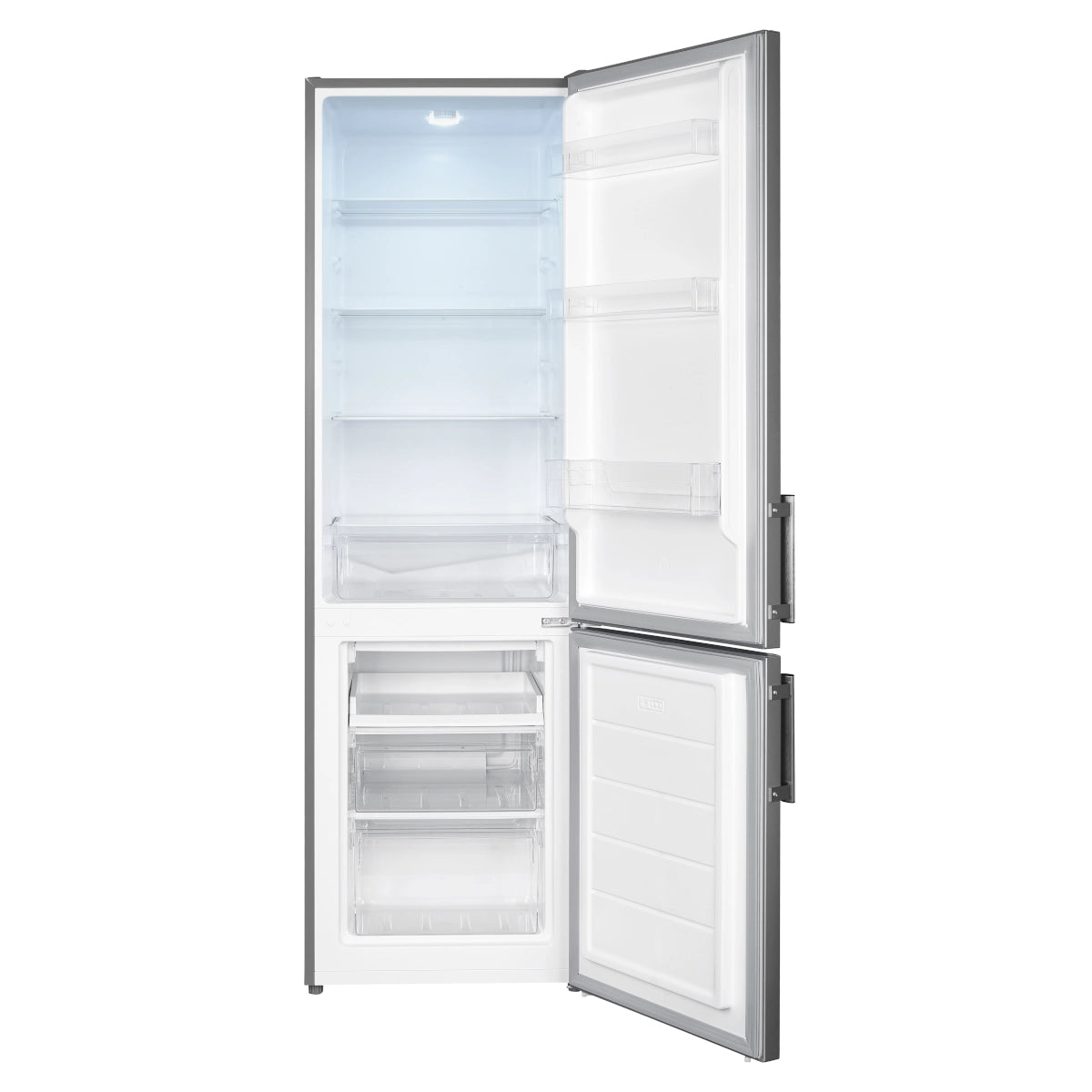 Wolkenstein KGK180E Kühl-/Gefrierkombination edelstahl