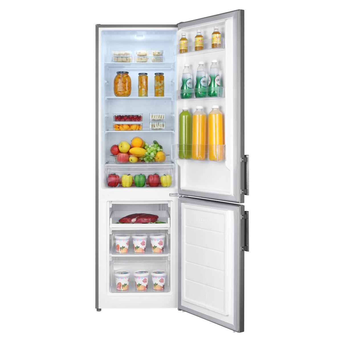 Wolkenstein KGK180E Kühl-/Gefrierkombination edelstahl