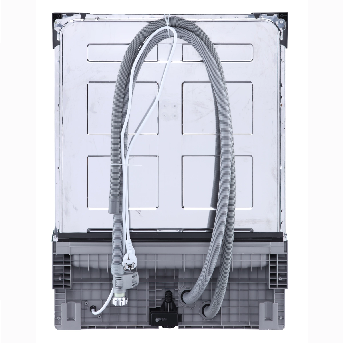 PKM GSP12-6TI-P Teilintegrierter Einbau-Geschirrspüler 60 cm silber
