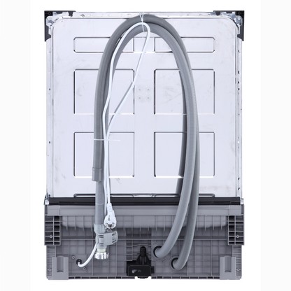 PKM GSP12-6TI-P Teilintegrierter Einbau-Geschirrspüler 60 cm silber