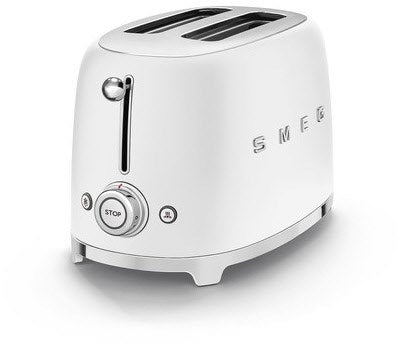 Smeg Toaster TSF01WHEU 50s Retro Style, weiß