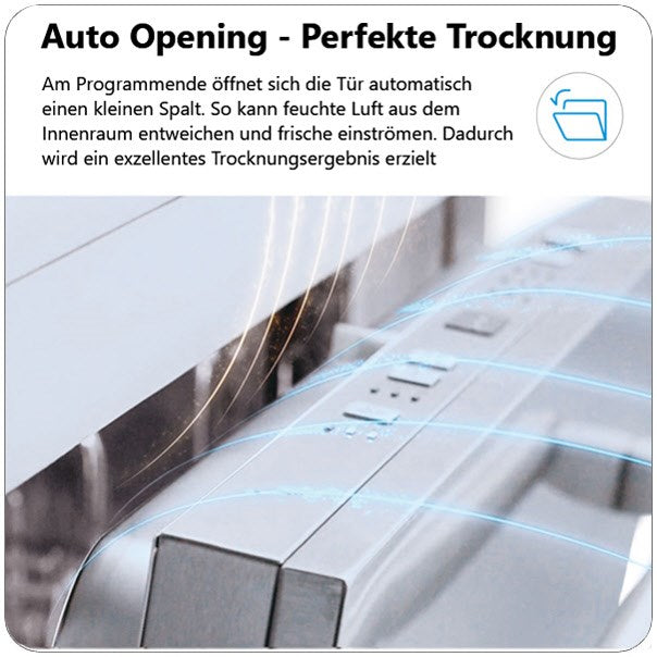 Wolkenstein WGSP15-8FI Vollintegrierbarer 60 cm Geschirrspüler