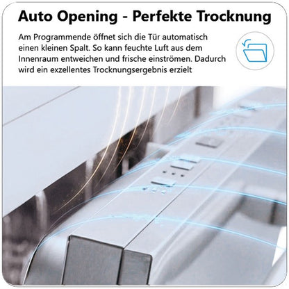 Wolkenstein WGSP15-8FI Vollintegrierbarer 60 cm Geschirrspüler