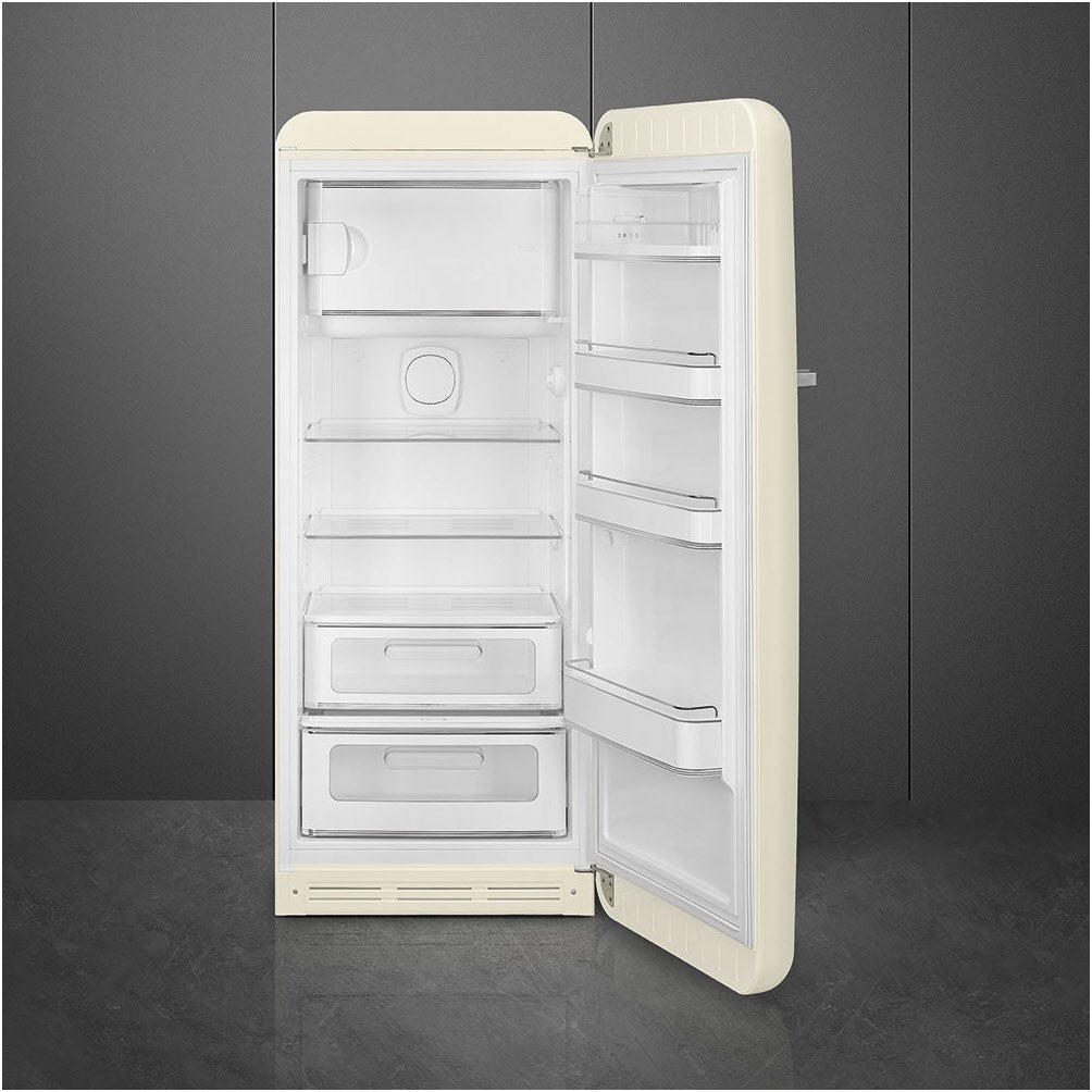 Smeg FAB28RCR5 Standkühlschrank creme / D