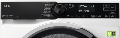 AEG Lavamat LR8E75697 Stand-Waschmaschine-Frontlader weiß / A