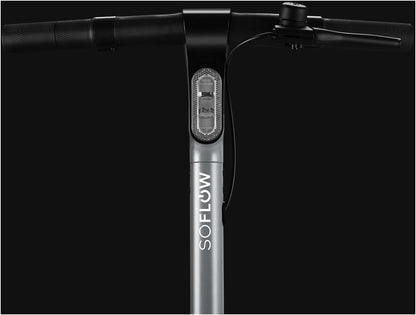 SoFlow SO ONE E-Scooter mit Straßenzulassung silber/grau Gebraucht / Generalüberholt
