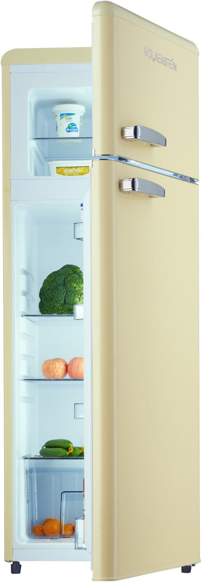 Wolkenstein GK212.4RT SC Kühl-Gefrier-Kombination creme