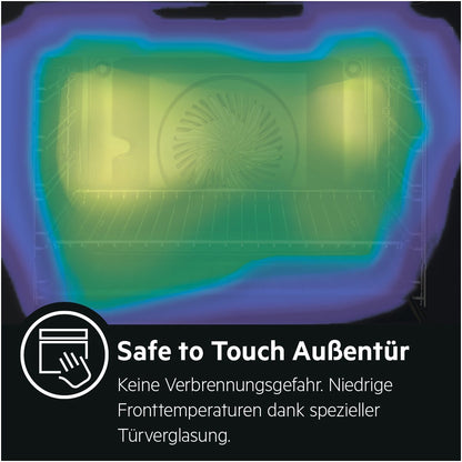 AEG FHHS23M01 Herdset bestehend aus EES33101ZM + HE604070XB edelstahl/cleansteel + edelstahl / A