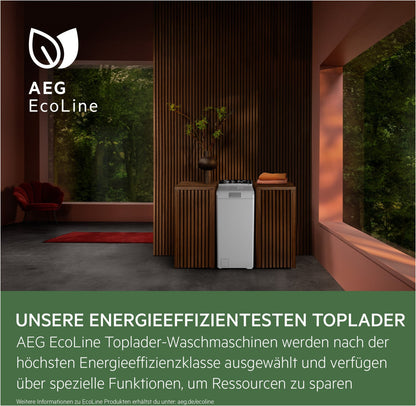 AEG LTR6E650EU Waschmaschine-Toplader weiß / A AEG