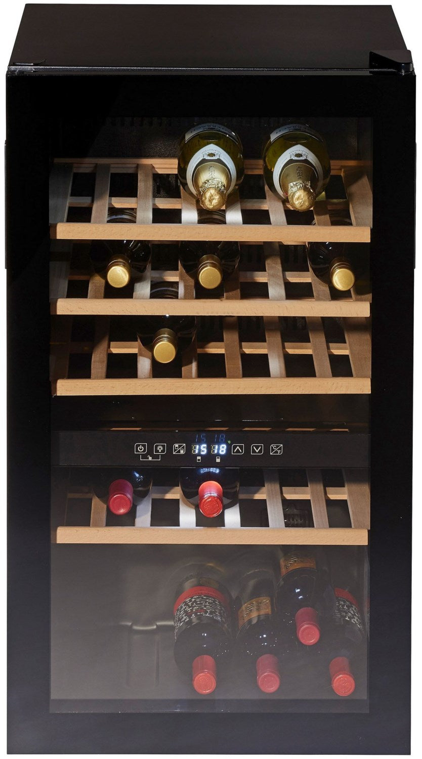 Wolkenstein WTS49DW Weintemperierschrank schwarz
