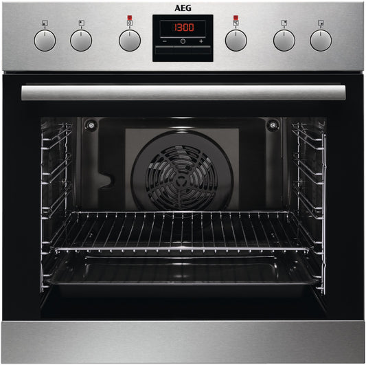 AEG FHHS23M01 Herdset bestehend aus EES33101ZM + HE604070XB edelstahl/cleansteel + edelstahl / A