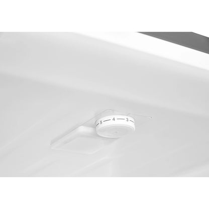 Wolkenstein KGK180E Kühl-/Gefrierkombination edelstahl