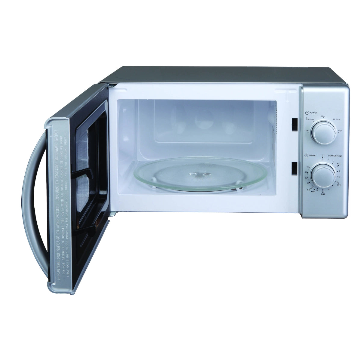 PKM MW 700-20 UB 2 Stand-Solo-Mikrowelle silber