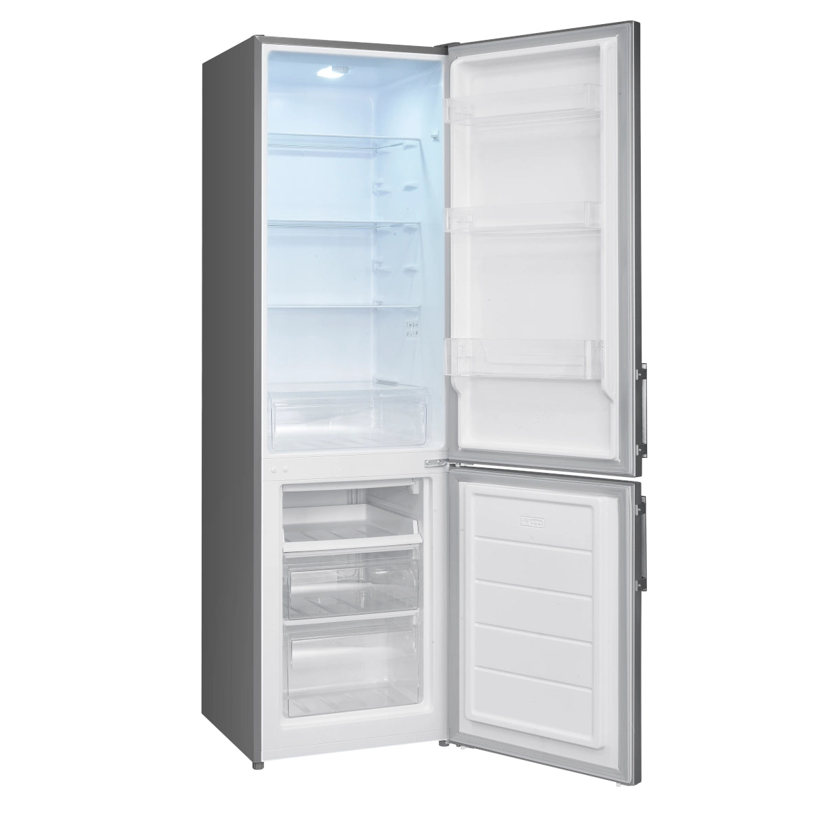 Wolkenstein KGK180E Kühl-/Gefrierkombination edelstahl