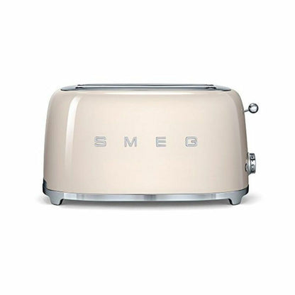 Smeg Toaster TSF02CREU 50s Style, langschlitz 4-Scheiben, creme