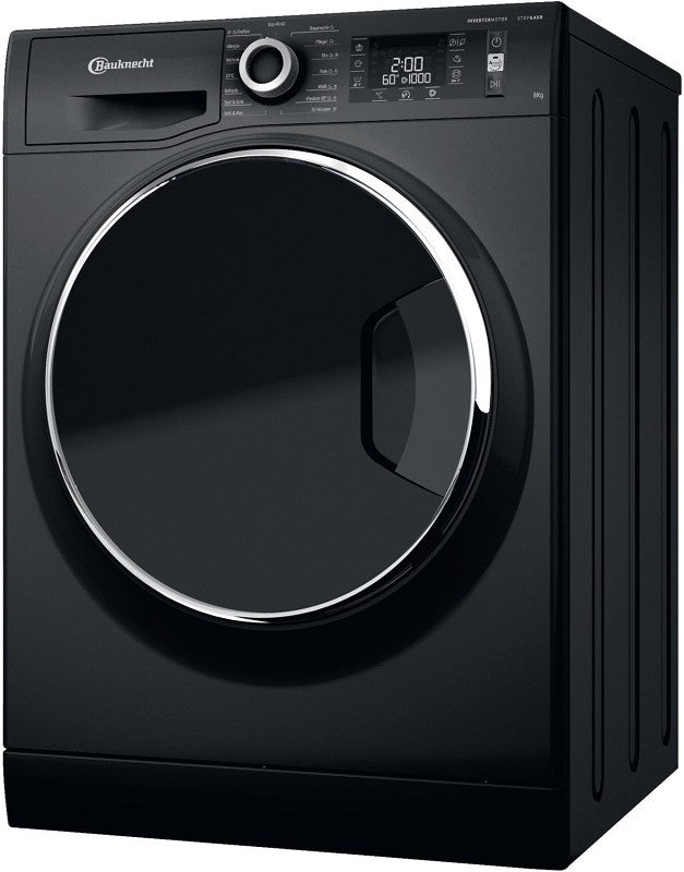 Bauknecht WM BB 8A, 8 kg,1.400 U/min, Waschmaschine, schwarz