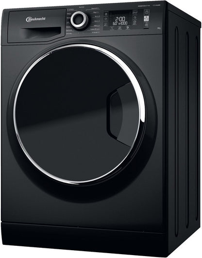 Bauknecht WM BB 8A, 8 kg,1.400 U/min, Waschmaschine, schwarz