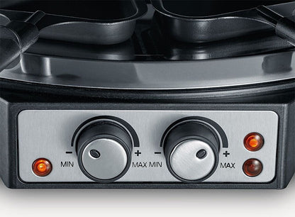SEVERIN RG 2348 Raclette-Fondue-Set edelstahl