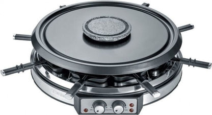 SEVERIN RG 2348 Raclette-Fondue-Set edelstahl